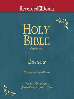 cover image of Holy Bible Leviticus Volume 3